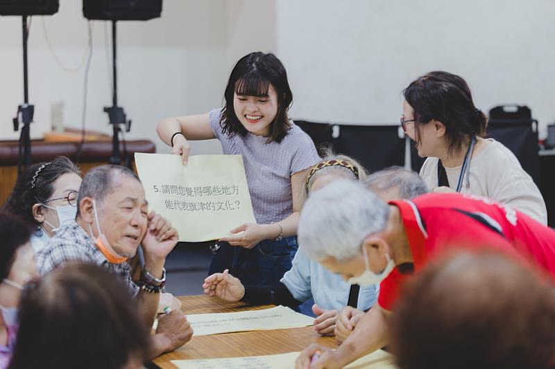 學生與銀髮選手在競賽中共同激盪旗津在地文化記憶